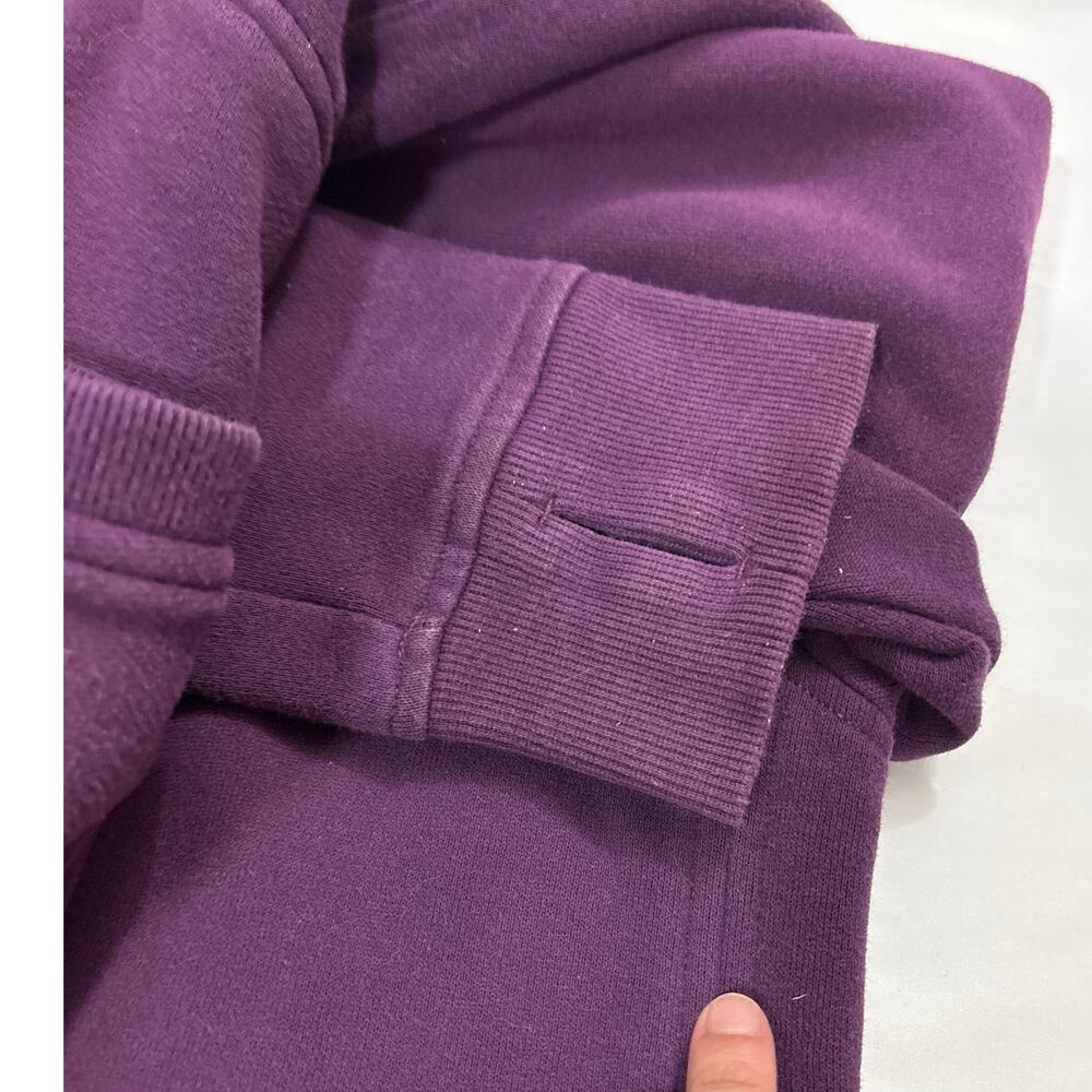 Lululemon Women’s 6 Fleece Please Hoodie Darkest Magenta Gym Athleisure Outdoors - Picture 7 of 11